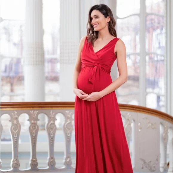 green emerald velvet dress Plus Maternity Mock Neck Cape Sleeves Chiffon Evening Dress Teal Blue / 3XL main image 0